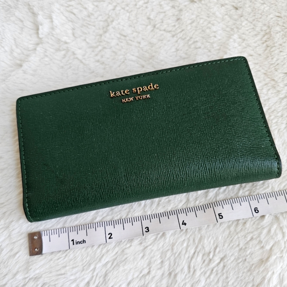 Kate Spade Green Slim Wallet